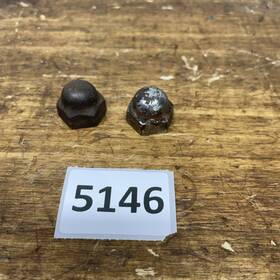 45648-36 Harley-davidson Oem Springer Fork Top Acorn Lock Nuts Knucklehead Flathead 45