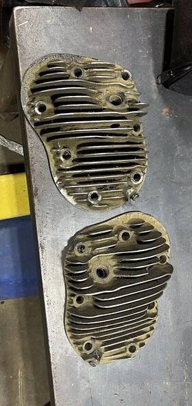 45718-60 Harley-davidson Oem Vl Flathead Cylinder Head