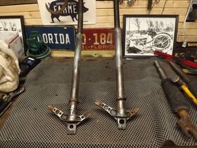 45945-51a Harley-davidson Hummer 1965 Scat Lower Fork Tubes And Springs