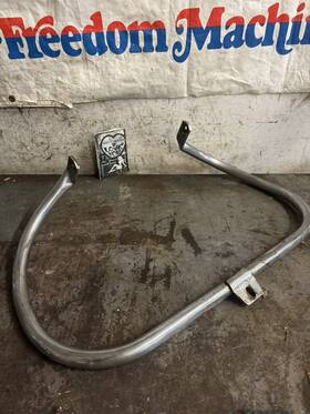 49038-58 Harley Davidson Panhead Shovelhead Fl Flh Duo Glide Orm Front Crash Bar Guard