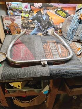 49038-58b Harley-davidson Front Safety Engine Guard Crashbar 1972 To 1984 Shovelhead