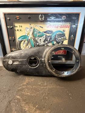 503-39 Harley-davidson Oem Knucklehead Panhead Hydra Glide Fl El Ul Outer Primary Cover 946g
