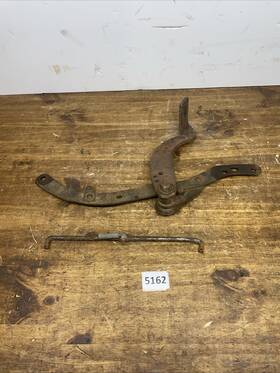 50528-39 Harley-davidson Footboard Strap Brake Pedal Assembly Controls 45 Wl Servicar G Ge