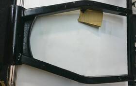 51-0898 Harley Davidson Black Rear Frame Swingarm Fits Fx&fl 73-84 Good Condition