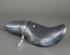 51037-03 Harley-davidson - 100th Anniversary Road King Seat Euc