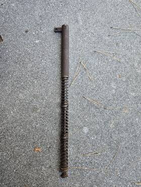 51610-36 Harley-davidson Knucklehead Ul Flathead Panhead Seat Post Pogo Stick