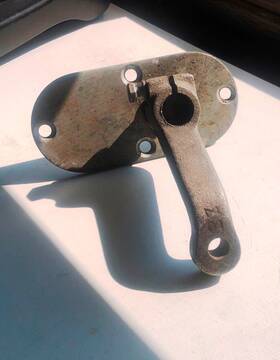 60574-65 Harley-davidson #52700-65 #60574-65 Oem - And Passinger Foot Peg Mount Left Side