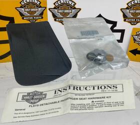 52705-97 Harley-davidson 40811 84-17 Oem Softail Dyna Sportster Passenger Pillion Seat Hardware Fender