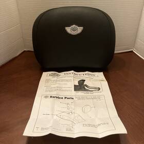 53347-03 Harley-davidson 100th Anniversary 2003 Backrest Pad Fxstd Passenger