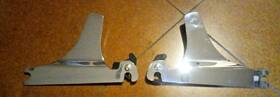 53810-00a Harley-davidson Oem Detachable Sideplates Chrome