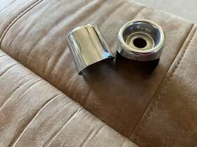 54704-75 Harley-davidson Free Shipping Chrome Shock Cover