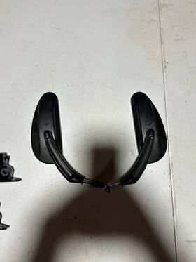 56000135a Harley-davidson Profile Mirrors Black