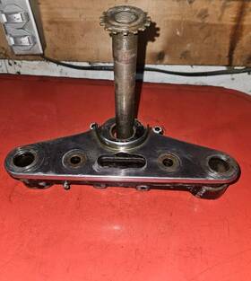 56120-48 Harley-davidson 56121-48 Vintage Oem Panhead Duoglide Tripple Tree Set