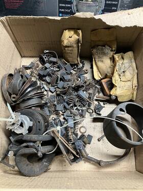 56165-49 Harley-davidson Knucklehead Flathead Panhead 32e Generator Poles Field Coil Parts Lot