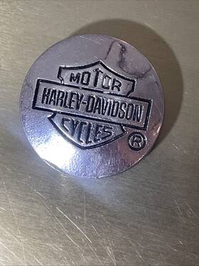 56226-90 Harley-davidson Chrome Cushion Grip End Cap Oem Nos