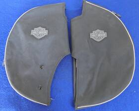 57100211 Harley-davidson Genuine Touring Crash Bar Splash Wind Guard Soft Lowers 1980-23