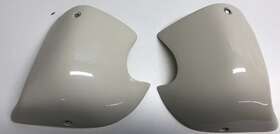 58823-94av Harley-davidson 58822-94av Oem Genuine White Lower Leg Caps P/n /