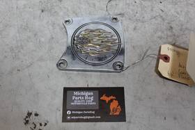 60585-98 Harley-davidson 85-06 Touring Oem Primary Cover Inspection Insert Gold Flames