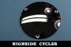 60668-84b Harley-davidson 1394 96 Road King Primary Clutch Derby Cover