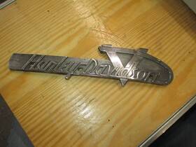 61773-55 Harley-davidson Oem Original 1955-1956 Panhead G Gas Tank Emblem