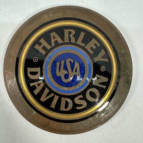 61837-00 Harley-davidson Nos Genuine Medallion Emblem Fuel Tank Right