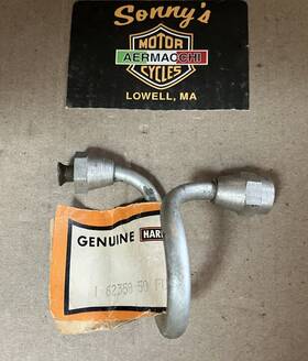 62358-50 Harley-davidson St165 Hummer 1950-58 Lightweight Fuel Line Nos Nice