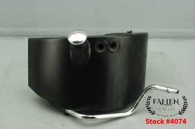 62507-10 Harley-davidson 2012 Softail Fatboy Oil Tank Cannister Denim Black #4074