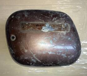 64201-63pa Harley-davidson 1963-71 Aermacchi Sprint Tool Box Usable Not Rotted Cheap #7