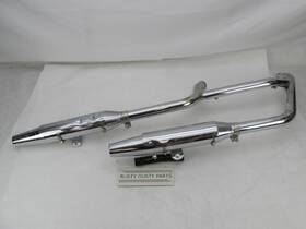 65397-81a Harley-davidson 65347-81 80-84 Fxd Fxb Fxs Fxsb Fxwg Shovelhead Exhaust System 65347-81a
