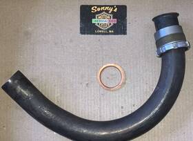 65836-68p Harley-davidson 65491-68p Aermacchi 1968-69 Rapido Head Pipe Nut Used