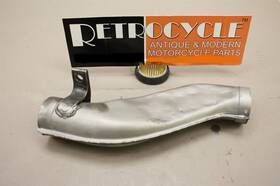 65505-41 Harley-davidson Aftermarket Squash Pipe For Panhead / Knucklehead - Used