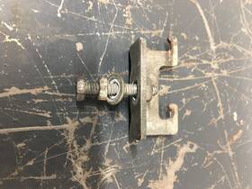 66183-82 Harley-davidson Oem Battery Hold Down Bracket Clamp With Hardware Fxr