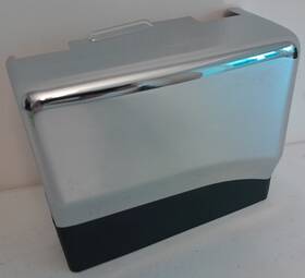 66192-99 Harley-davidson 1991-2005 Oem Dyna Chrome Battery Cover New Old Stock