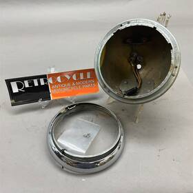 67710-52 Harley-davidson Rare Oem 7 Inch Sportster Headlamp K Model / - Used
