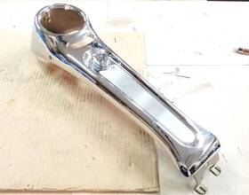 71439-00 Harley-davidson Chrome Dash Cover Ignition Switc 2000-07 Softail Deuce Fxstd Oem