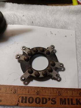 71525-36 Harley-davidson Knucklehead Ul Panhead Ignition Switch Contact Mounting Plate #71525-36
