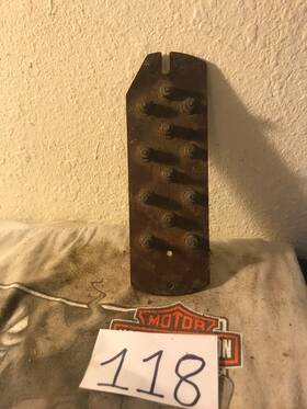 72301-49 Harley-davidson Panhead Shovelhead Servi-car Trminal Plate