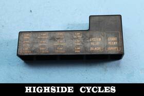 72548-07 Harley-davidson 1412 07 Softail Fuse Block Box Relay Harness Cover