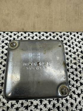 74510-47a Harley-davidson Oem Hummer K-model Sportster Panhead 6v Delco Remy Chrome Regulator 2206
