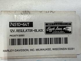 74510-64t Harley-davidson Eagle Iron 12v Regulator Core/not Tested Pre-owned