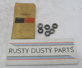 7803p Harley-davidson Lot Of 6 Genuine Nos Aermacchi Hex Nuts