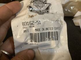 83162-51 Harley-davidson Nos Genuine Cam Oil Seal
