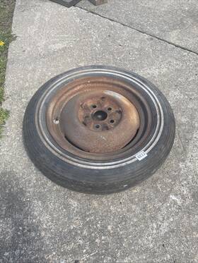 83910-51 Harley Davidson 16 Inch Rear Wheel For Juice Brake Axle Servicar Oem