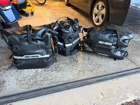 9020207 Harley-davidson Pan America Luggage Soft Bags And Duffel. Genuine Hd Parts