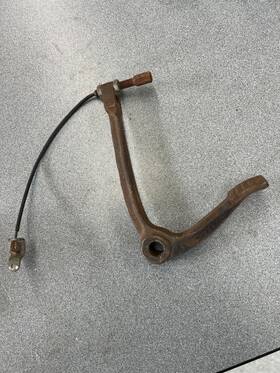 91250-49a Harley-davidson Vintage Wheel Siren Foot Pedal Police Bike Knucklehead Panhead Shovelhead