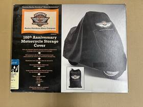 91625-03 Harley-davidson Nos 100th Anniversary Motorcycle Storage Cover Medium