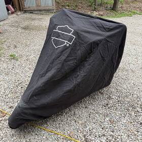 Harley-davidson 91686-98 Vintage Dyna Soft Tail Vrsc Dust Cover Embroidered 1998 Read
