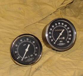 92051-65 Harley-davidson Sportster 65-69 Oem Tach Speedometer Professionally Rebuilt Xlch Xlh