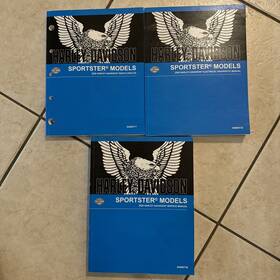 94000733 Harley-davidson 2020 Sportster Factory Dealer Service Parts Electrical Manual Set
