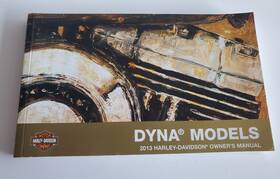 99467-13 Harley-davidson Oem 2013 Dyna Original Owner S Manual Good Condition